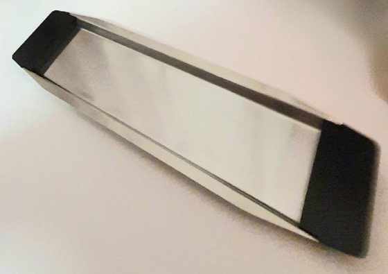 Image 1 of Schale Tablett WMF Cromargan/Kunststoff 1960er