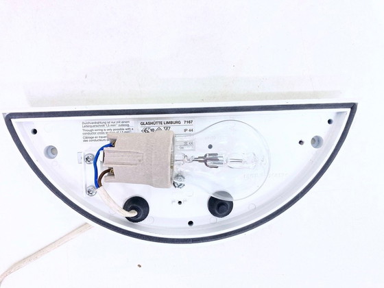 Image 1 of Deux appliques murales de Glashütte Limburg, design des années 1970/80