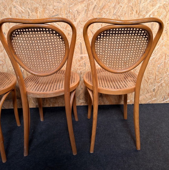 Image 1 of Thonet’ ZMP Radomsko Gebogen Houten Stoelen