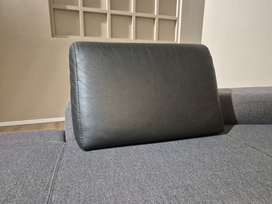 Image 1 of Xooon Ecksofa - Anthrazit - Stoff - Design - Kopfstützen