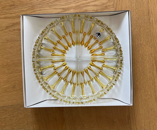 Glass bowl from the 1960s, Walther Glas