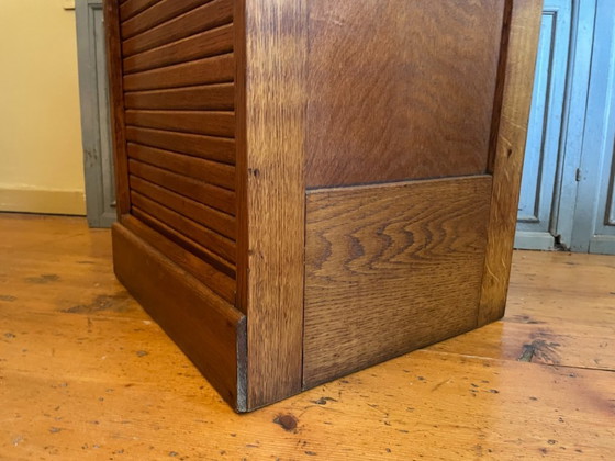 Image 1 of Armoire à volet roulant, classeur, meuble à musique, français
