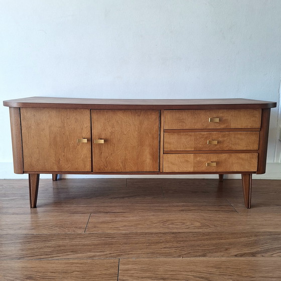 Image 1 of vintage laag dressoir
