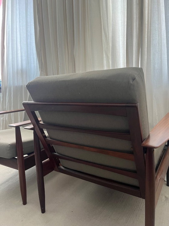 Image 1 of Ensemble de fauteuils vintage en teck