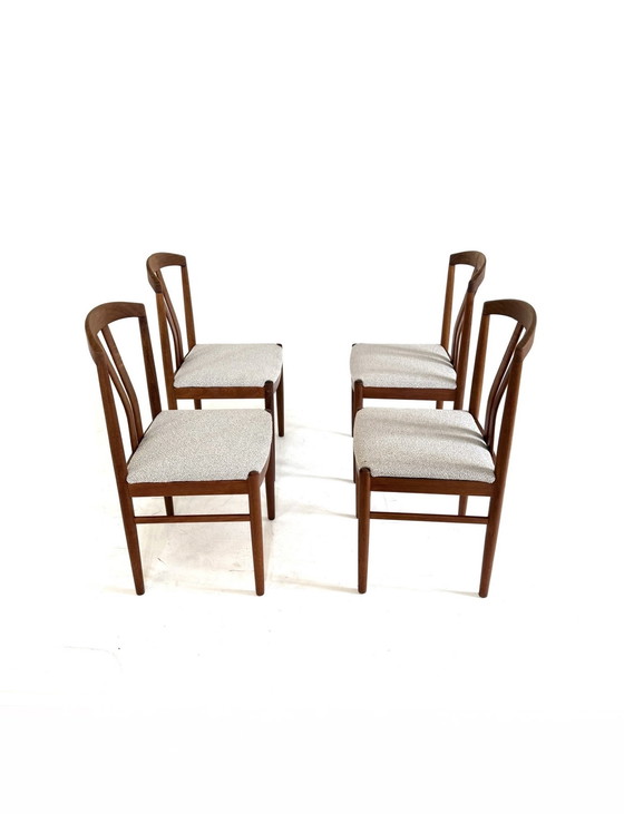 Image 1 of 4x vintage dining chair, Carl Ekstrom, Albin Johansson & søner '60