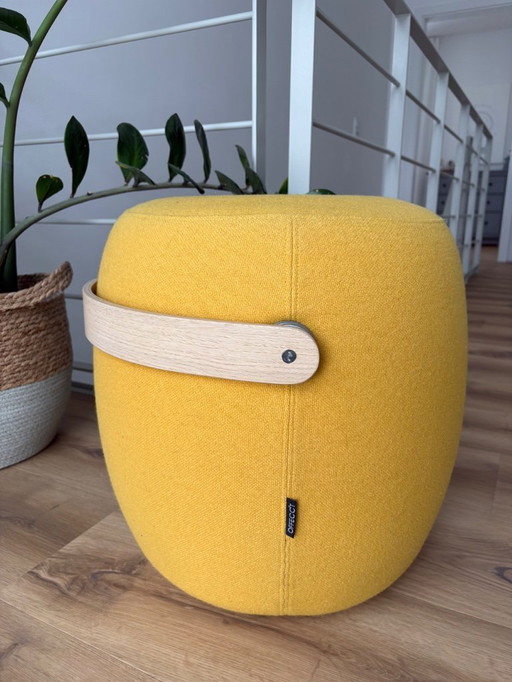 Sgabello da trasporto OFFECCT – Design Matthias Stenberg – Giallo