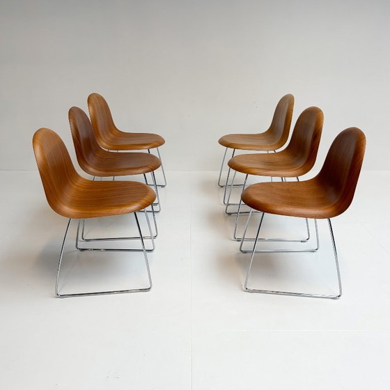 Set di 6 sedie di design danese Gubi 3D di Komplot Design, 2003 – Sedie da pranzo, Metal, Vintage (photo 6 of 23)
