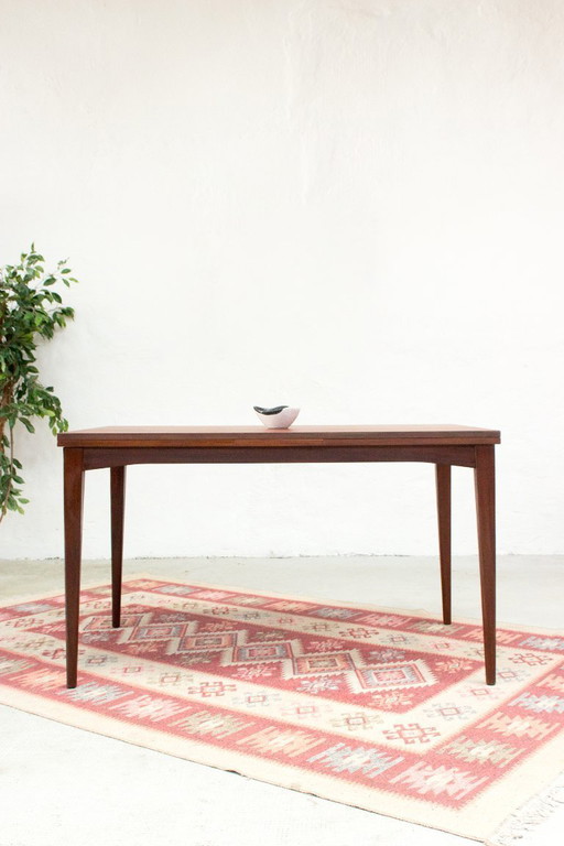 Vintage Teak Table à manger extensible