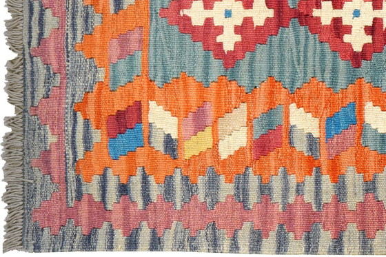 Image 1 of Kilim Gashgai tissé à la main 286 x 82 cm