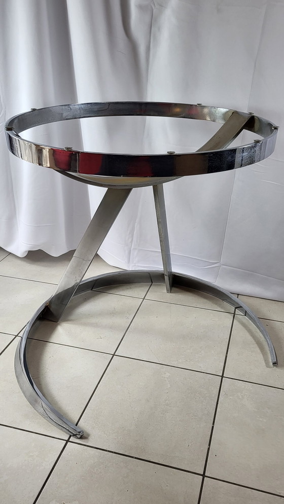 Image 1 of Table and Chairs by Boris Tabacoff, France, Space Age 1970s, Set of 5