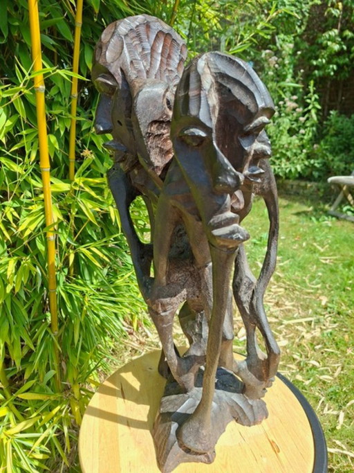 Sculpture Makonde Shetani