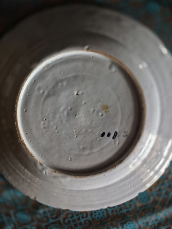 Image 1 of Antique Delft chinoise plate 22cm 17th century