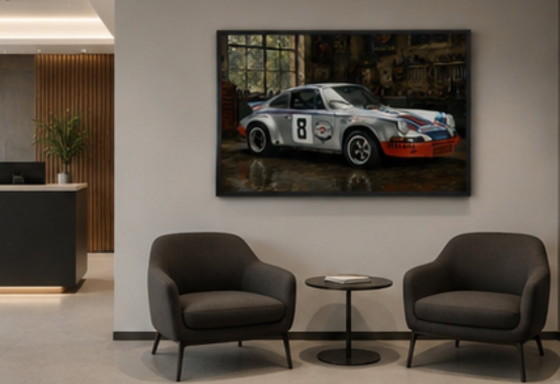 Porsche 911 Carrera RSR Martini Racing #8 – Targa Florio 1973 – Kunstdrucke, Paper (photo 3 of 7)