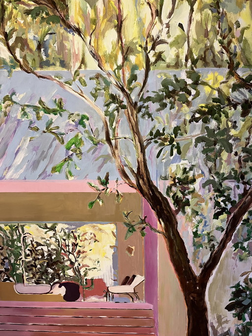 Recent painting on canvas