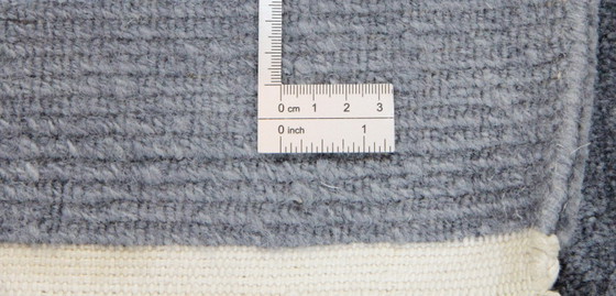 Original Modern Designer Highland Wool Rug Nepal 355 x 250 cm, Rugs & carpets, Blue (photo 8 of 9)