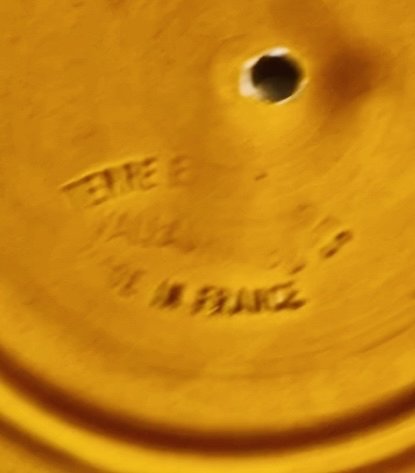 Image 1 of Tagliere per formaggi vintage – a forma di girasole – Prodotto in Francia