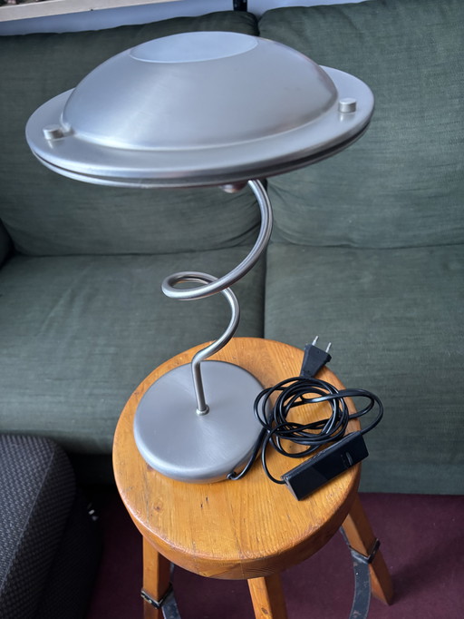 Steinhauer Spiral floor lamp - brass color - vintage 1980s - top condition