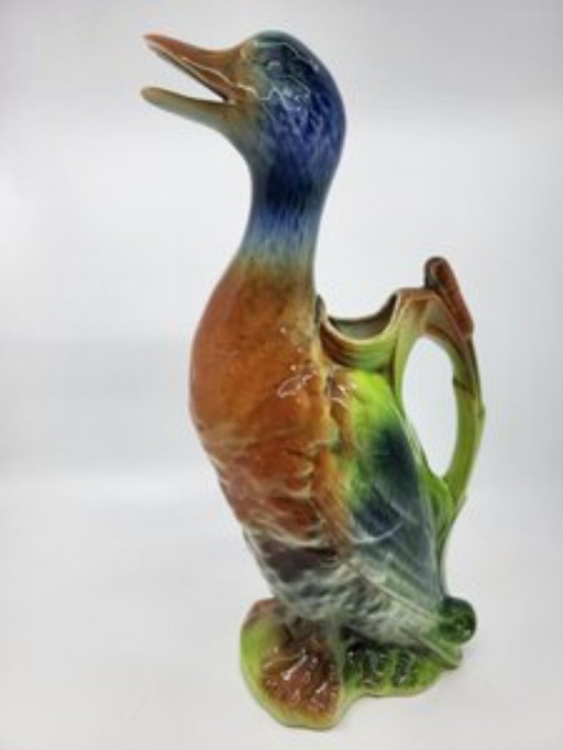 Pichet Canard Saint Clément en céramique France 