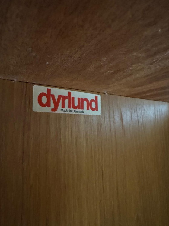 Image 1 of Mobile TV in teak Dyrlund, credenza alta, cassettiera, metà secolo