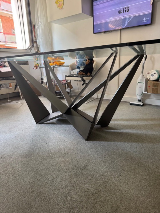 Cattelan Italia Skorpio Table – 200 × 100 cm – Original – Dining tables, Crystal (photo 4 of 5)