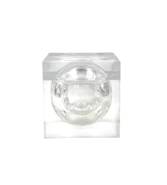 Image 1 of Space age lucite Ice Bucket mod. Bombo, Studio TG, Guzzini Italy, ca. 1970s