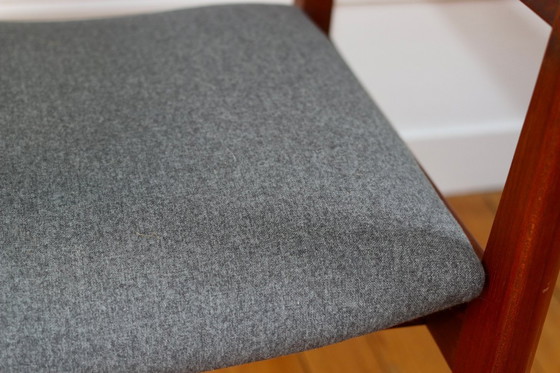 Image 1 of Poltrona scandinava vintage in teak e rattan, 1960