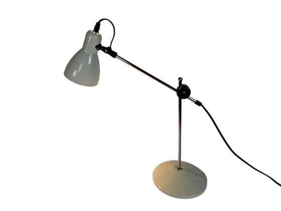 Image 1 of Lámpara de caña de pescar - Lámpara de mesa - Metal - Tercer cuarto del siglo XX