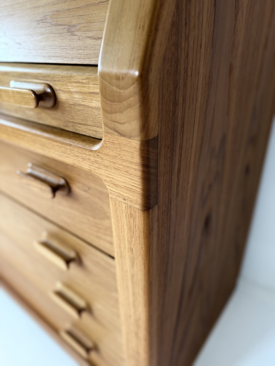 Image 1 of Vintage teak secretaire, Dyrlund '70s