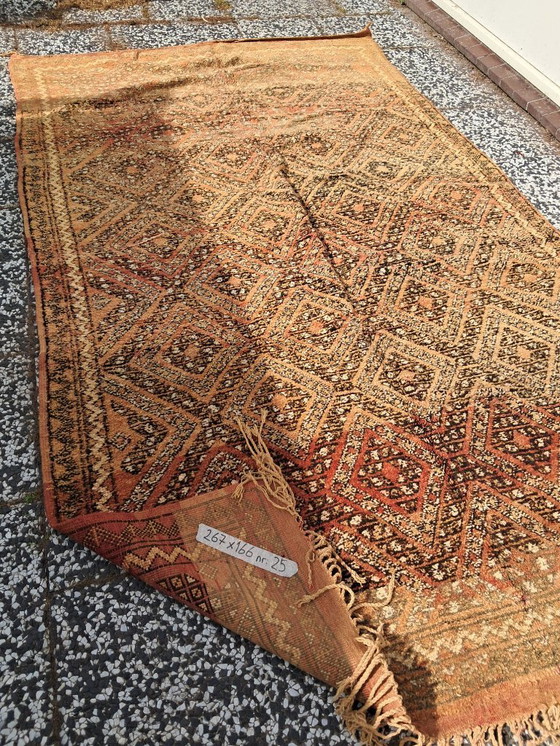 Image 1 of Handgeknoopt Berber kleed wol 267x166cm