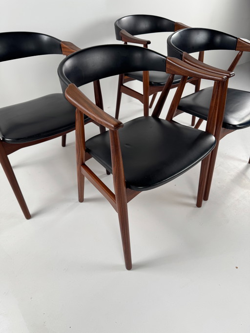 Farstrup Model 213 Dining Chairs by Thomas Harlev – Set of 4 Danish Modern Icons
