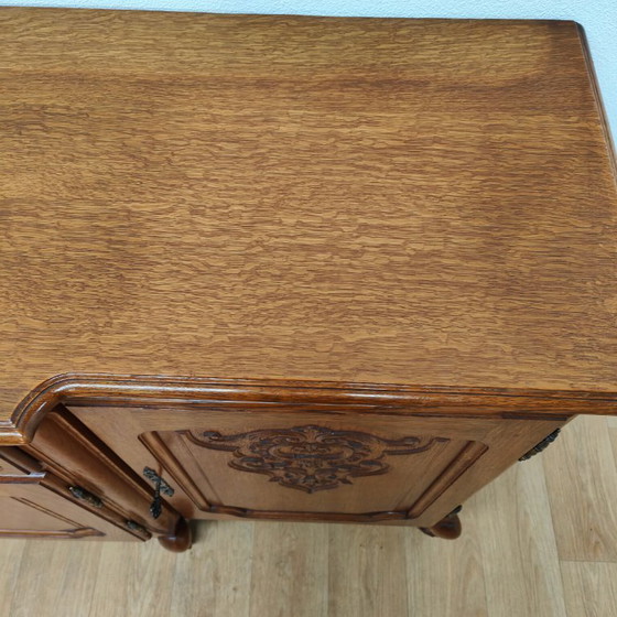 Image 1 of Buffet, armoire murale, meuble de rangement, commode de style Louis XV