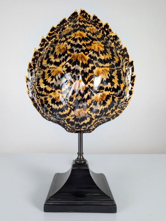Lampada a guscio di tartaruga in resina finto tartaruga, stile Maison Jansen, anni '70 – masion jansen (photo 8 of 15)