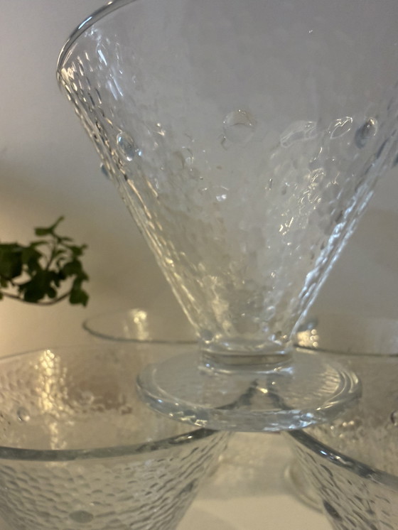 Image 1 of Juego de 6 copas de vino italianas de la década de 1970