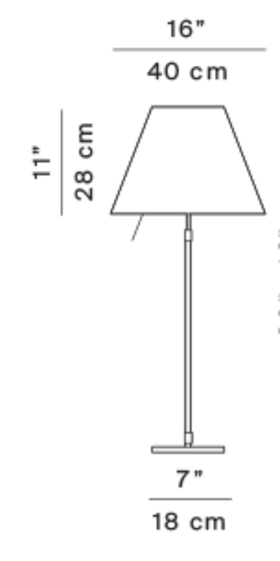 Image 1 of 1 lampe de table Luceplan Costanza
