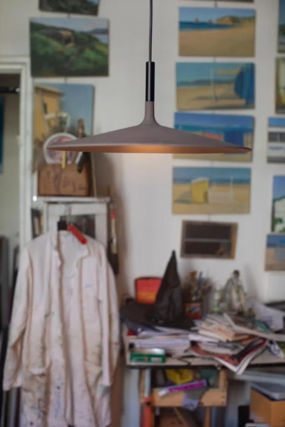 Image 1 of Foscarini large aplomb pendant lamp - brown