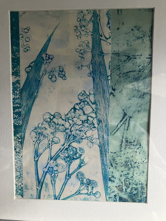 Image 1 of Chords in blue: collage