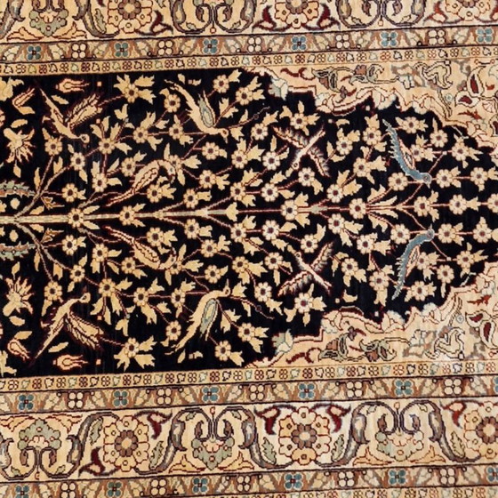 Tapis Hereke Ancien en Soie Signé | Tapis Turc Noué Main | Collection | 117×79 cm – Silk (photo 6 of 11)