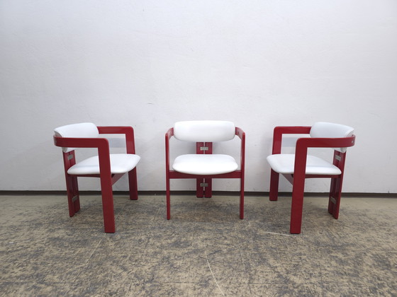 Image 1 of Pozzi Pamplona Stoelen Designerstoelen Lederen stoel Design