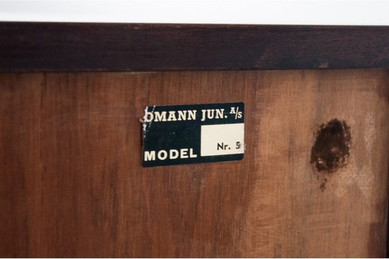 Image 1 of Rosewood shelf by Omann Jun, Denmark, 1960s.