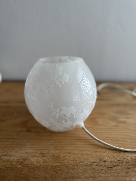 Image 1 of IKEA Knubbig retrolamp wit glas 18cm