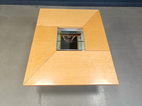 Image 1 of Table basse vintage en frêne par Paul Michel, 1970