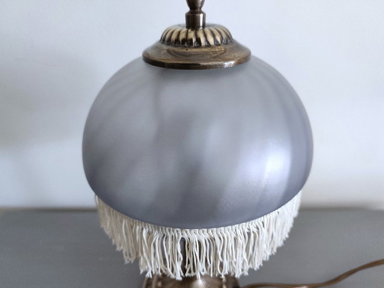 Image 1 of Antique lamp with nylon tassels