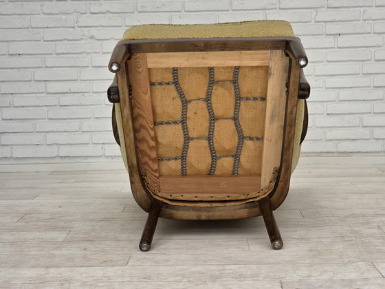 Image 1 of Poltrona danese degli anni '60 di Slagelse Møbelværk, modello 157, velluto