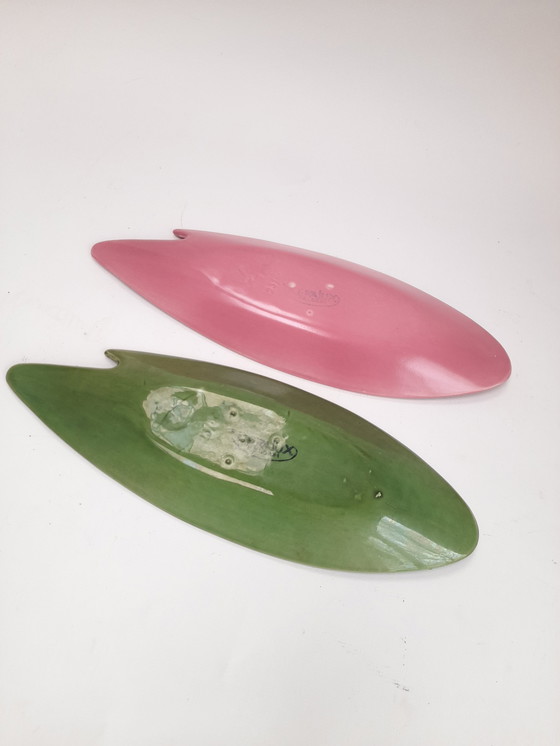 Image 1 of Set of 2 Boch Keralux Cordaline pocket trays 