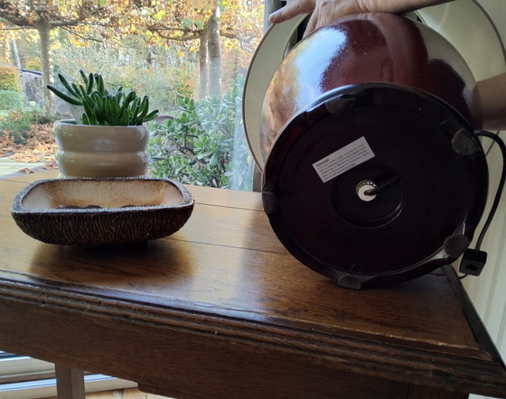 Image 1 of Lámpara de mesa de cerámica estilo jarrón de jengibre asiático