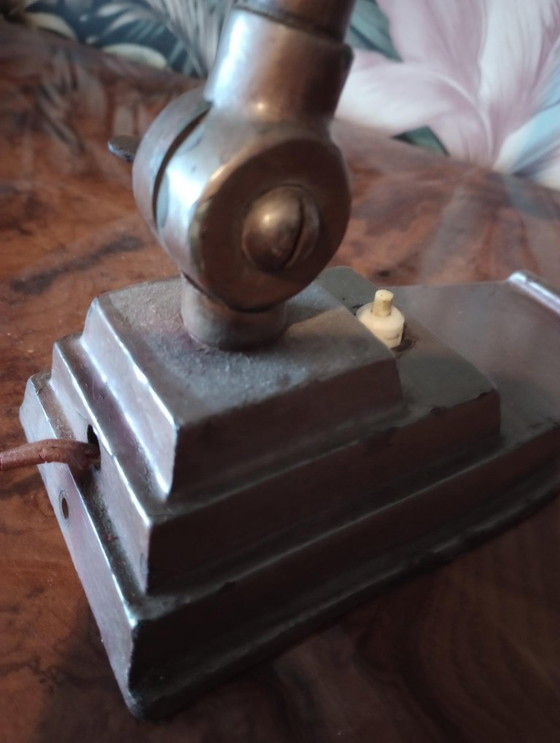 Image 1 of lampada da scrivania art déco