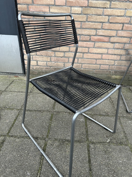 Image 1 of 4 Vintage Ikea Melker Spaghetti Stoelen Lisa Norinder