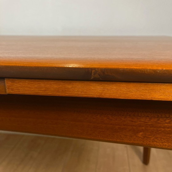 Image 1 of Table à manger extensible en teck par LB Kofod Larsen, MCM