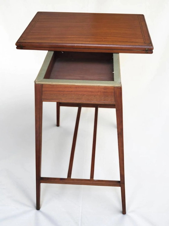 Beistelltisch / Konsole, 1950er Jahre – Beistelltische, Wood, Art Deco (photo 6 of 13)