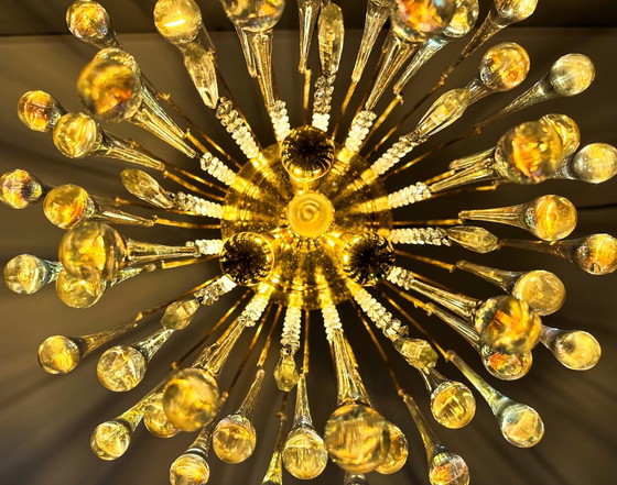 Lustre Goutte Iridescent Vintage – Glass, Metal (photo 7 of 13)